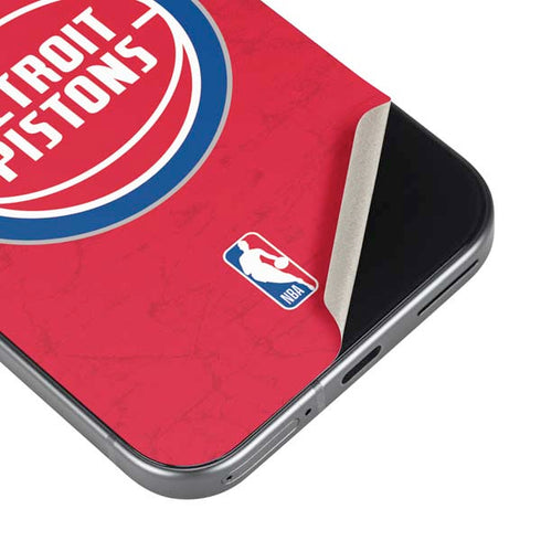 NBA Detroit Pistons Distressed Google Pixel 9 Skin